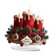 thumbnail image 4 of Letrero acrílico plano 2D, decoración navideña con vela roja y base, adorno navideño único para escritorio, estantería u oficina. Estilo A, 4 of 9