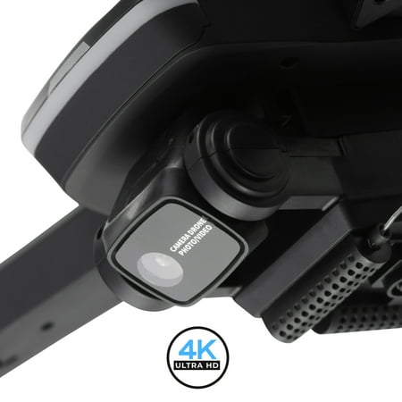 Vivitar - Sky Hawk 4K Drone with Built-in Wifi - Black