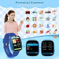 thumbnail image 5 of TOPCHANCES Kids Smart Watches, Touch Screen Smartwatch for  Boys Girls with 2-way Call, Dual Cameras, 31 Games, Music Player, Video, Educational Toys Gifts, Blue, 5 of 8