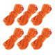 thumbnail image 1 of Cuerda reflectante de tienda Guyline de 4mm con tensores de Cuerda de 2 ojos Sunnimix Naranja, 1 of 8