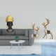 thumbnail image 2 of Estatua de mujer africana,Estante de oficina con estatua de mujer africana,Estatua de alce y ciervo,Figuras de alce y ciervo,decoración del hogar,estatuas de resina,Estatua de escultura, 2 of 8