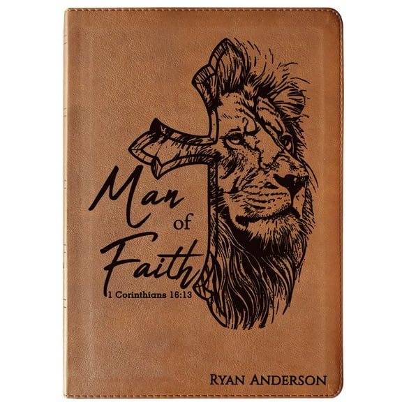 Personalized Bible for Men, NASB 1995 Reference, Customized Bible for Men Name Engraved, New American Standard Bible for men bible gifts men