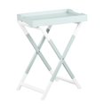 thumbnail image 2 of Pantone Folding Tray Side Table Misty Blue, 2 of 11