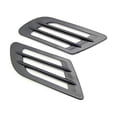 thumbnail image 4 of Deyuer Car Side Air Flow Vent Hole Cover Fender Intake Grille Duct Decoration Sticker,Silver, 4 of 7