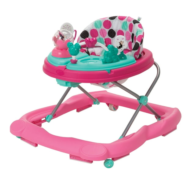 Disney Baby Music Lights Walker With Activity Tray Minnie Dotty Walmart Com Walmart Com