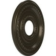 thumbnail image 2 of Ekena Millwork 13"OD x 3 1/2"ID x 3/4"P Cole Thermoformed PVC Ceiling Medallion (Fits Canopies up to 4 1/4"), Metallic Dark Bronze, 2 of 5