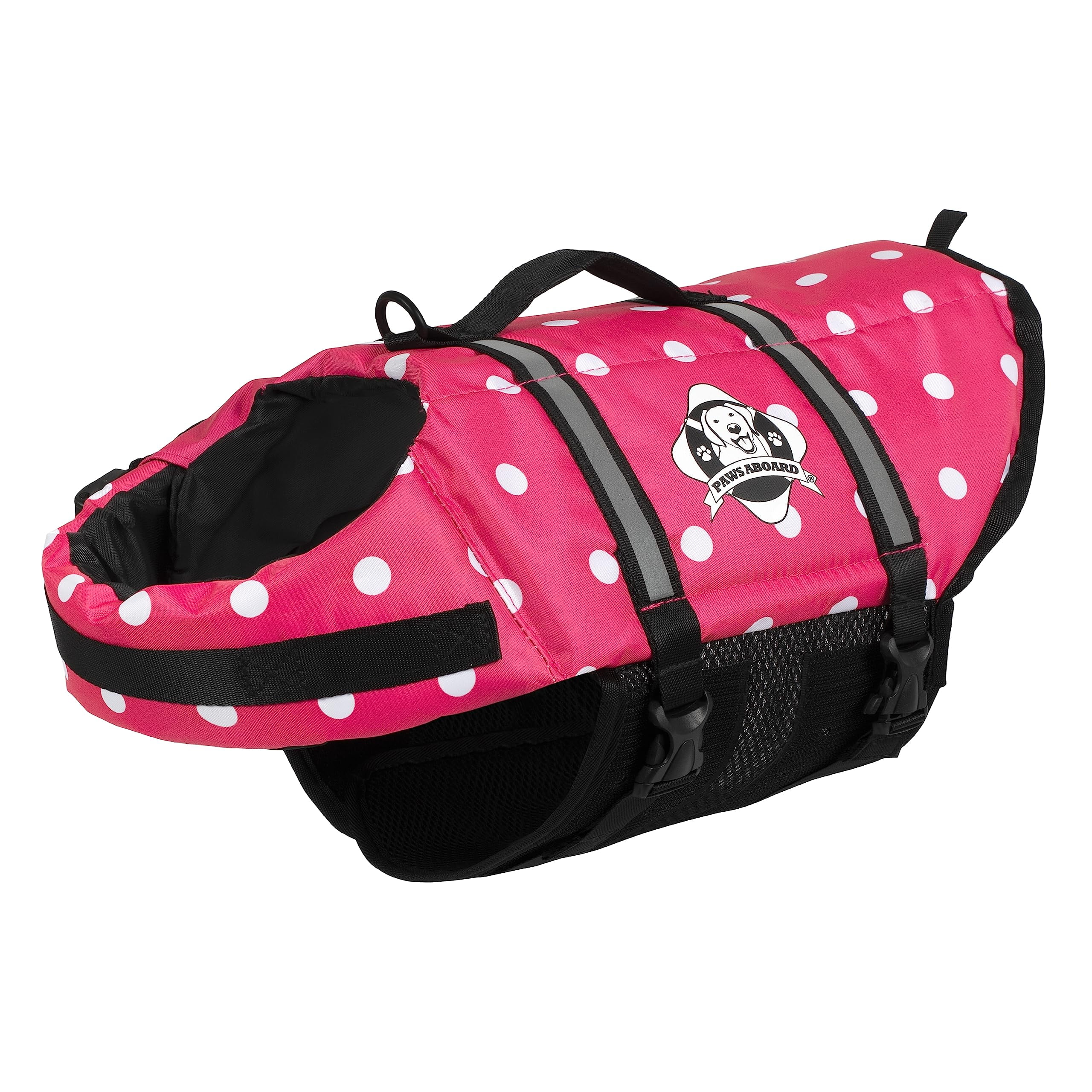 Paws Aboard Dog Life Jacket, Neoprene Dog Life Vest for Swimming and