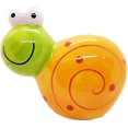 thumbnail image 1 of WitnyStore Coin Bank 5" Yellow Green Snail - Hand Made Painted Ceramic Money Saving Piggy Banks Removable Coins Container Storage Cute Colorful Porcelain Decorative Figure Collectible Home Décor Gifts, 1 of 8