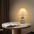 thumbnail image 5 of Brightech Kelsey 17.5" LED Bohemian Table Lamp with Ceramic Base, 5 of 9