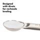 thumbnail image 5 of Cucharas dosificadoras OXO Good Grips de acero inoxidable, 4 piezas, 5 of 7