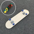 thumbnail image 6 of DIY Wooden Blank Skateboard Unpainted Board Fine Craftsmanship for Art Craft 43x12.5cm, 6 of 8