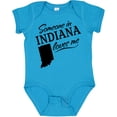 thumbnail image 3 of Inktastic Someone in Indiana Loves Me Boys or Girls Baby Bodysuit, 3 of 5