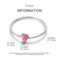 thumbnail image 4 of Bracelet Silver 925 Original Snake Chain 17-20 Evil Eye Heart Star Zircon for Charms Beads Pendant Birthday Jewelry Making Gifts, 4 of 5