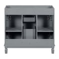 thumbnail image 3 of Euroco 36'' Bathroom Vanity without Top Sink, Cabinet only, Modern Bathroom Storage Cabinet with 2 Soft Closing Doors and 2 Drawers, 3 of 7