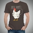 thumbnail image 5 of UGP Campus Apparel Guess What? Chicken Butt! Basic Cotton T-Shirt - X-Large - Dark Chocolate, 5 of 6