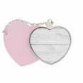 thumbnail image 1 of Papier Peint Rugueux Fond d'Écran Blanc Texture Miroir Sac à Main de Voyage Maquillage Coeur Rose, 1 of 4
