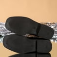 thumbnail image 6 of UngA Woman Cowboy Boots Pull On Cowgirl Boots Mid Calf Western Boots Available in Regular and Wide Calf Black,Size 7, 6 of 7