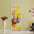 thumbnail image 2 of Panel de pared 3D Decoración de habitación interior Decoración de pared Patrón B Sunnimix Etiqueta engomada autoadhesiva de la puerta, 2 of 8