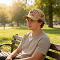 thumbnail image 4 of 250th Anniversary USA Hat-250th Anniversary Baseball Cap–1776–2026 Patriotic Baseball Cap Adjustable Leisure Sunshade Baseball Cap,An Easter Gift for Patriotic Enthusiasts, 4 of 5