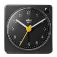 thumbnail image 1 of Braun BC02XB: Elegante Reloj Despertador de Viaje Negro con Función de Repetición, Luz y Movimiento de Cuarzo Silencioso, 1 of 8