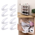 thumbnail image 3 of Langgg 8PCS Adjustable Shoes Organizers Slots Shoe Stands Foot Stands Space Saving, 3 of 8