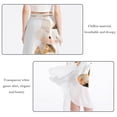thumbnail image 2 of Rabbit Women's Chiffon Beach Dresses with Polyester Straps - for the Beach, 2 of 6