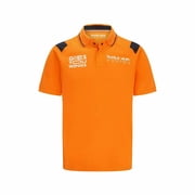 Red Bull Racing F1 Mens Max Verstappen Polo Shirt - Orange