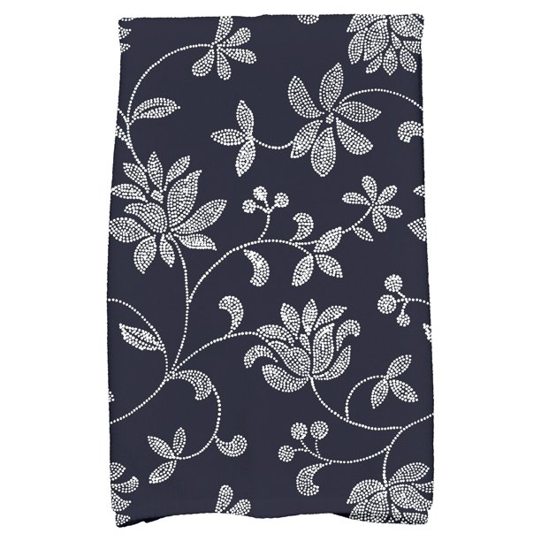 Simply Daisy 18" x 30" Traditional Floral Floral Print Hand Towel
