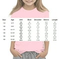 thumbnail image 2 of Abcomgle Patriotic Shirts for Girls Kids 4th Of July USA Flag Print Shirts Crew Neck 3/4 Sleeve T-Shirt Funny Independent Day T Shirt,Black,12-13Years, 2 of 4