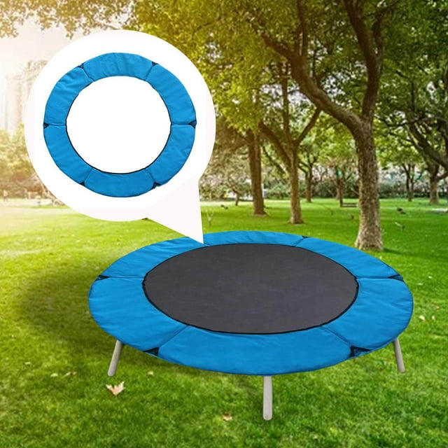 Langgg Trampoline Replacement Pad Safety Padding Spring edge cover Safety Cover Blue 1.2m