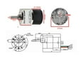 thumbnail image 3 of DC brushless gear motor 12V micro motor 24V slow permanent magnet small motor ,High Torque - 24v 10, 3 of 4