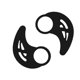 thumbnail image 5 of WRITWAA 1Par Earphone Hook Negro De Silicona Para Uso Deportivo Con Ajuste, 5 of 8