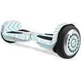 thumbnail image 2 of MightySkins Skin Compatible with Razor Hovertrax 1.5 Hover Board - Aqua Chevron | Protective, Durable, and Unique Vinyl Decal wrap Cover | Easy to Apply, Remove, and Change Styles | Made in The USA, 2 of 4