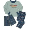 Boy's Racer Three-Piece Pajama Set