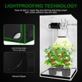 thumbnail image 3 of Carpa de Cultivo MELONFARM 60x60x120 cm (2x2) - Alta Reflectividad 600D, 3 of 9