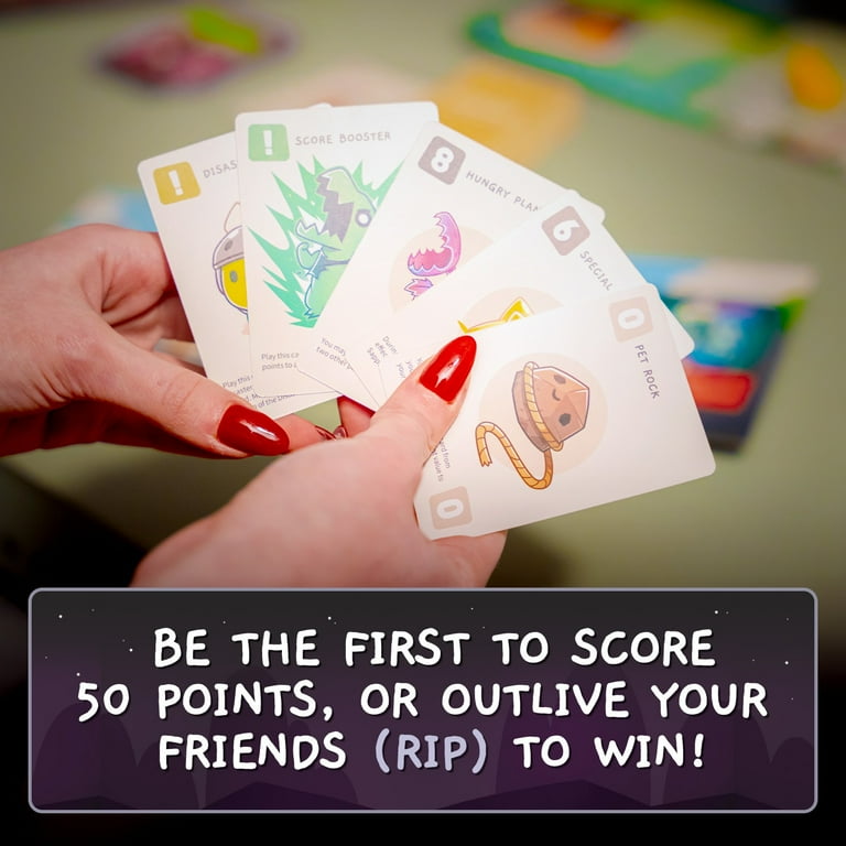 Asmodee - Happy Little Dinosaurs: Expansión Para 5-6 Jugadores, Juego De Mesa Familiar Divertido Y Caótico, En Italiano