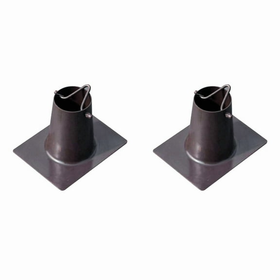 2X Rain Chain Gutter High-Quality Arched Rain Chain Gutter Adapter for Rainwater Pipe Outlet