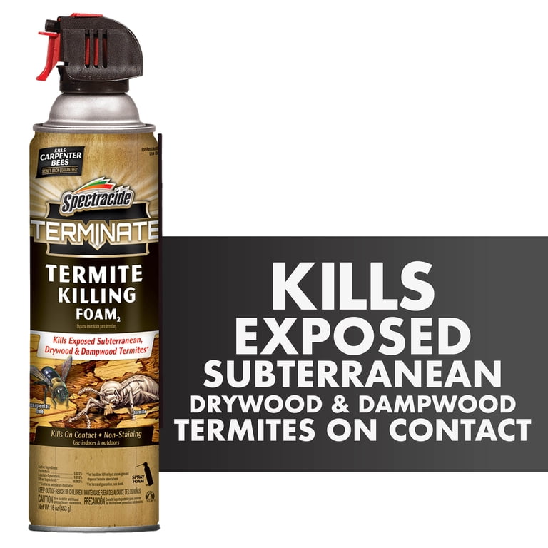 Spectracide Terminate Termite Killing Foam Aerosol, 16oz photo 1