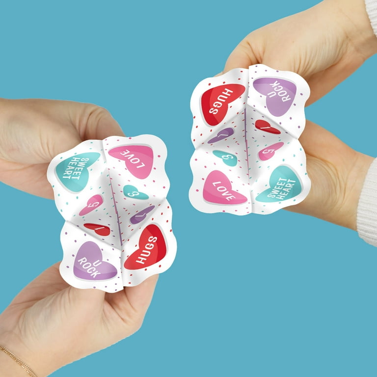Big Dot of Happiness Colorful Hearts - Happy Valentine's Day Party
