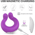 thumbnail image 4 of Anillo Vibrador para Pene Entrenador de Resistencia Masculina, 9 Modos de Vibración Juguetes Sexuales para Hombres, Estimulador de Clítoris Estimulación de Testículos Vibradores para Hombres Juguetes, 4 of 5