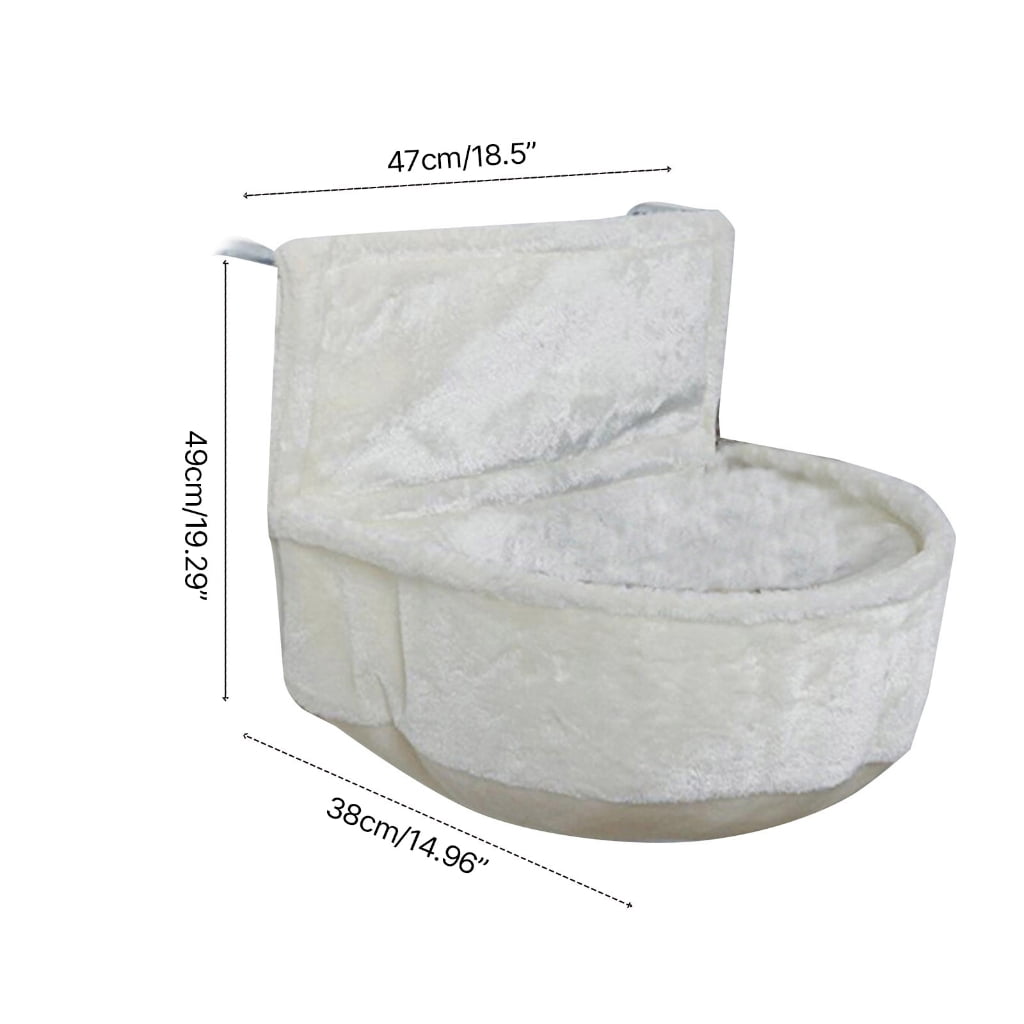 CIYISON Cat Hammock Bed Hanging- Perch Space Saving Radiator Mounted Cat Shelf