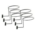 thumbnail image 4 of 6pcs Metal Helmet Holder Wall Mount Hat Ball Wig Rack Hanger Hook Stand-Vinsniv, 4 of 4