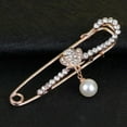 thumbnail image 2 of 3xlarge pin broche de moda vintage hijab pin broche dorado 6 piezas, 2 of 8