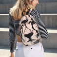 thumbnail image 5 of Easygdp Pink Cheetah Art Mochila de Lona Resistente para Laptop, Compatible con Laptops de 15 a 17 pulgadas, Ideal para Escuela, Trabajo y Viajes-Small, 5 of 5