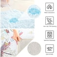 thumbnail image 3 of Luxury Bathroom Rug Set 2 PCS, Dragonfly Spring Soft Absorbent Bath Rug and U-Shaped Toilet Rug, Non-Slip Bath Carpet, Machine Wash Dry, Bath Mats for Bathroom, 17.3"x13.4"+23.6"x15.7", 3 of 4