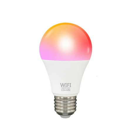 

Zawou E27 LED Light 10W Wifi RGB Smart Bulb Colorful Wireless Home App Controlled Holiday Deals of The Day