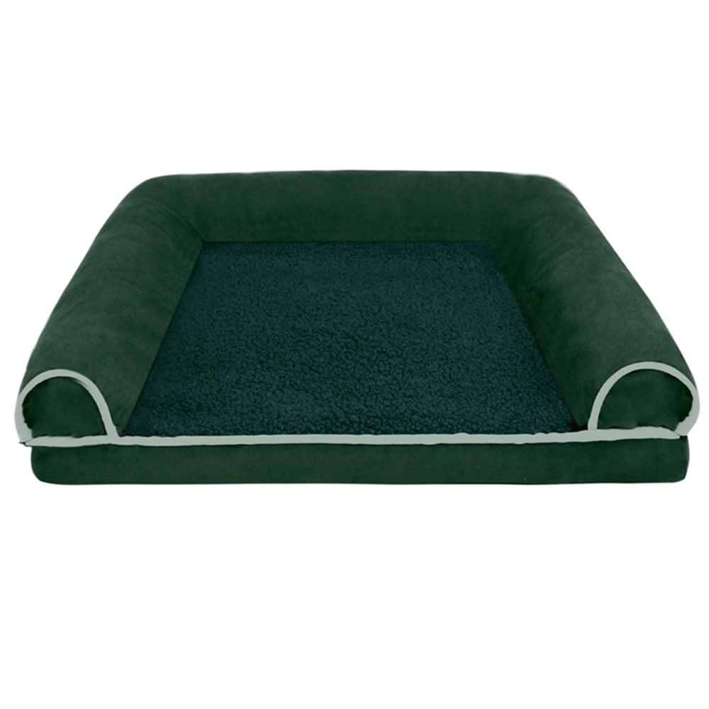 Memory Foam Dog Bed - Orthopedic Dog Sofa with Removable Washable Cover ...