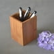 thumbnail image 5 of Bamboo Wood Desk Pen Pencil Holder Stand Multi Use Pencil Cup Pot Desk Organizer Pencil Holders Pen Holders, 5 of 5
