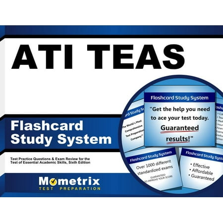 Ati Teas Flashcard Study System: Teas 6 Test Practice Questions & Exam Review for the Test of Essential Academic Skills, Sixth Edition (Other)