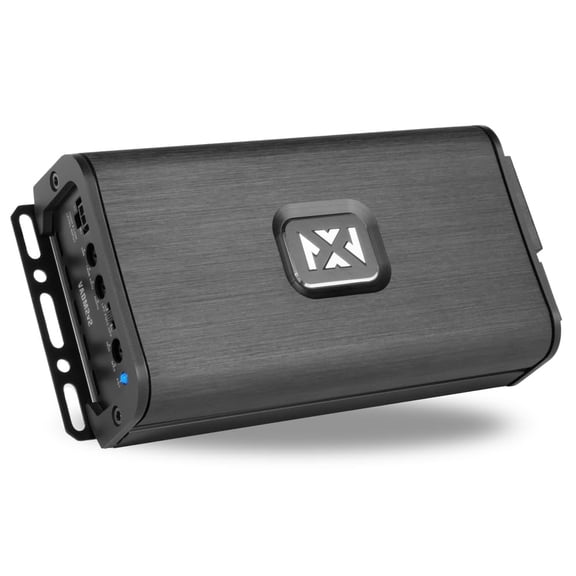 NVX VADM2v2 2-Channel Class D Amplifier 1200W Peak 600W RMS 2/4-ohm Stable High/Low Pass X-Over